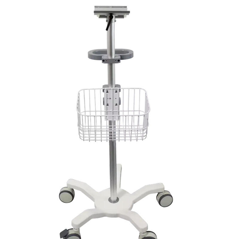 Electric Power Source Medical Cart for Hospital Use with Multi parameter Patient Monitor