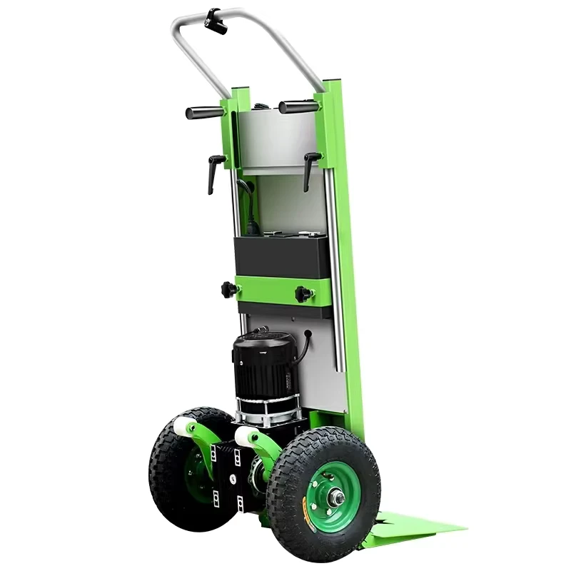 Electric Power Trolley with Sliding Climbing Features Customizable OEM Electric Stair Climbing Hand Truck Two Wheel Platform