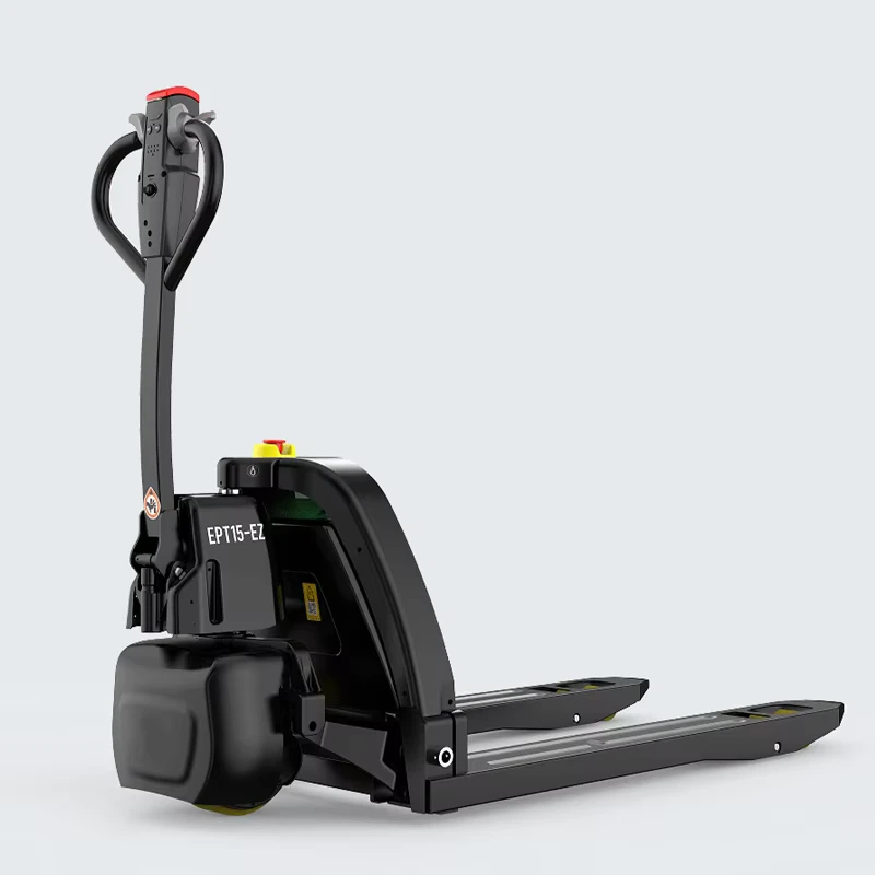 Electric Stacker Pallet Truck 1.5 Ton Walk Behind Electric Pallet Truck Electric Pallet Stacker Walkie Mini Forklift