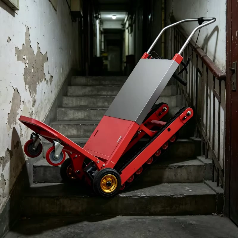 Electric Stair Climber Load Moving Truck Load Furniture Mini Electric Stair Trolley