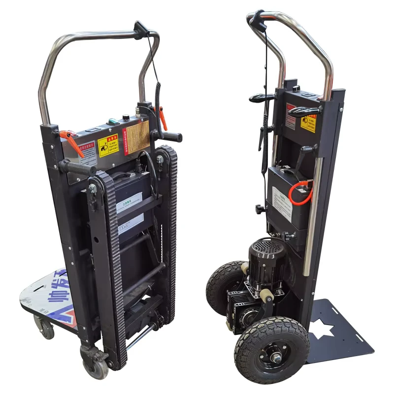 Electric Stair Climbing Hand Truck for Multi Story Building Goods Transport Electric Hand Trolley