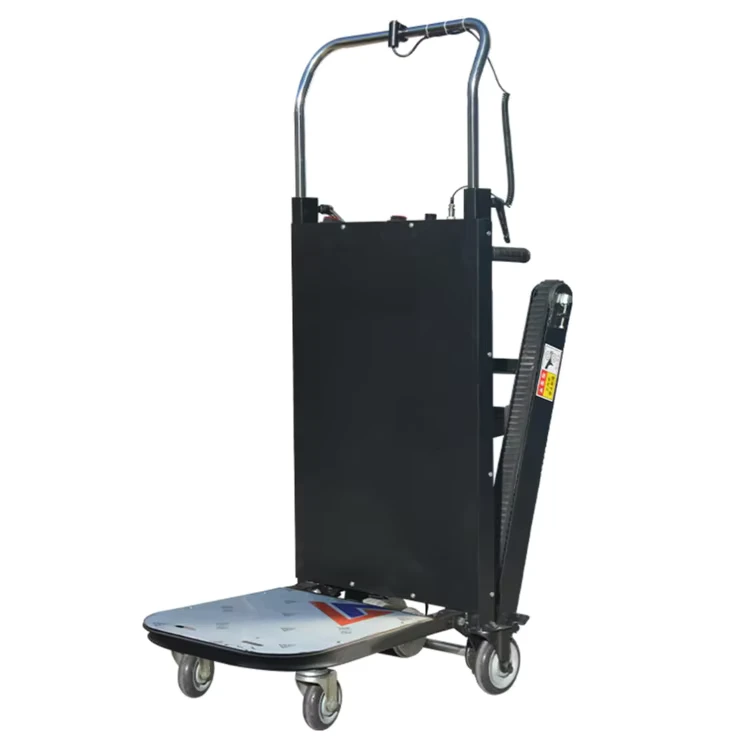 Electric Stair Climbing Stairs Trolley Heavy Duty Electric Handcart Home Appliance Building Transport Artifact