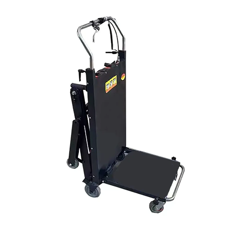 Electric Stair Transportation Trolleys Foldable Electric Hand Truck Heavy Duty Electric Stairs Climber
