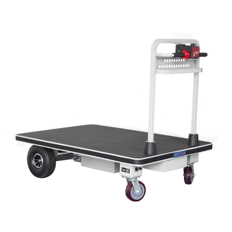 Electric Trolley Cart Stainless Steel Construction 1000kg Capacity Platform Hand Truck OEM Storage Tools Energy Saving Design