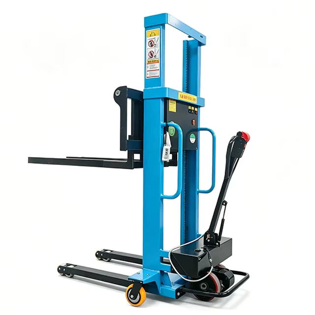 Electric Truck mounted Forklift Remote controlled Portable Manual Forklift Mobile Lift Small Hydraulic Loading and Unloading