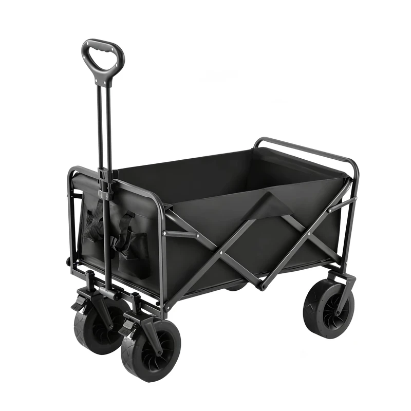 Elite Off Road Camping Trolley Advanced All Terrain Foldable Waterproof Four Wheel Shopping Cart High Performance Outdoor