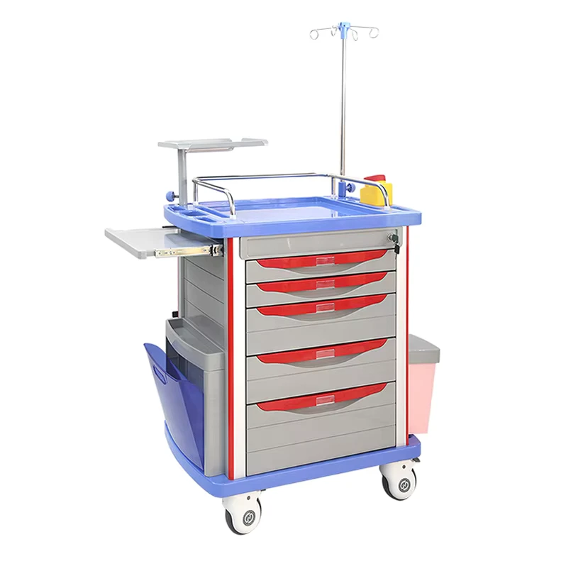 Emergency Treatment ABS Medicine Equipment Hospital Trolley