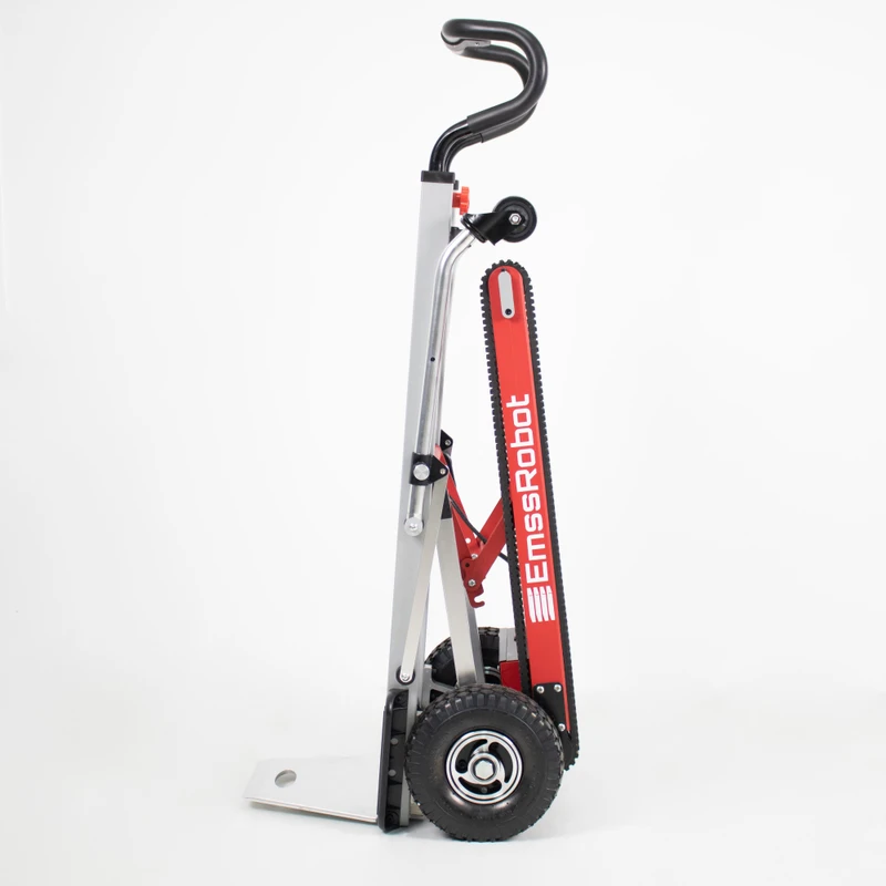 EmssRobot Tostaer Portable Foldable Heavy Duty Electric Hand Truck Stair Climbing Trolley Cargo Lift OEM Warehouse Tools