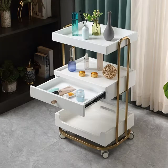 Esthetician Trolley Beauty Salon Auxiliary Cart