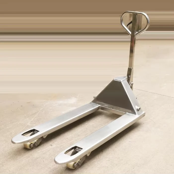 Excellent Nylon Wheel Hydraulic Lifting Trolley 2t 2.5t 3 Ton Transpaleta Stainless Steel Hand Pallet Truck