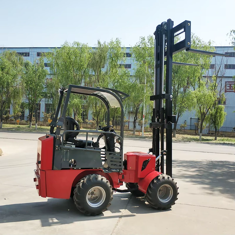 FL1000 Industrial Handling Off Road Mini Forklift for Rough Terrain