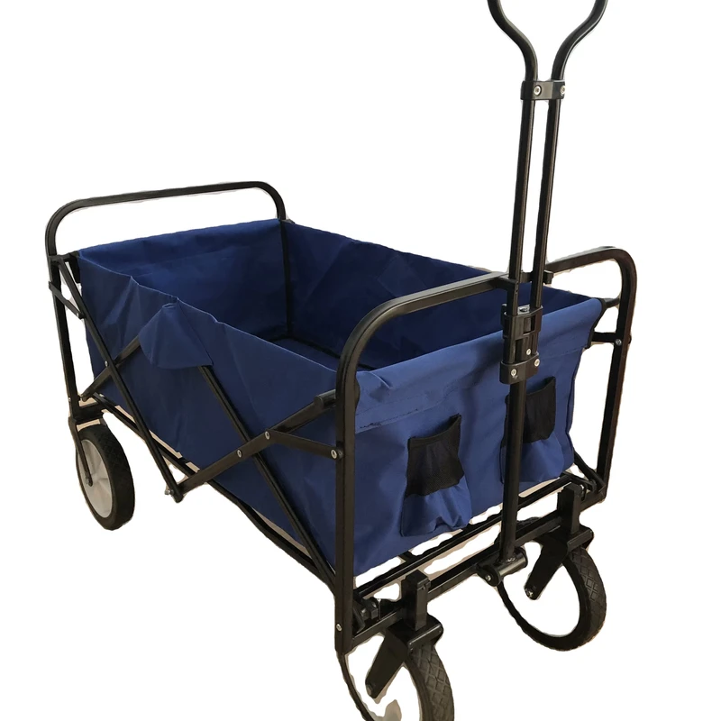 FW0201 Portable Folding Go Hand Carts Utility Wagon for Beach Traveling and Camping and Shopping Tool Cart