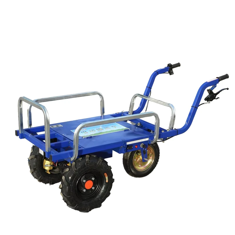 Factory 3 Wheels Electric Cargo Trolley Hand Truck Garden Warehouse Storage Logistic Transport Platform Trolley Cart