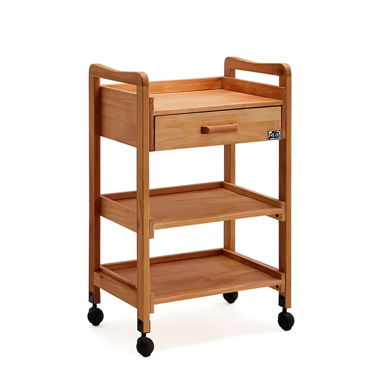Factory Beauty Salon Trolley Floor Multi layer Mobile Trolley Beauty Studio Cart Salon Trolley
