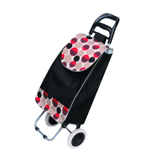 Factory Direct 2 Wheeled Foldable Shopping Supermarket Garden Luggage Hand Lift Luggage Transport Trolley Cart