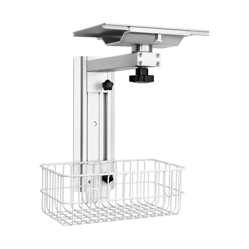 Factory Direct Aluminum Alloy Patient Monitor Trolley and Tiltable Wall Mounted Patient Monitor Bracket
