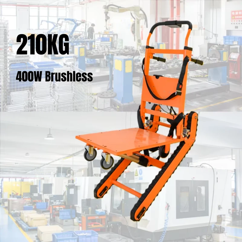 Factory Direct Electric Stair Climbing Trolley Custom Logo Color Material Hand Truck for B2B Buyers