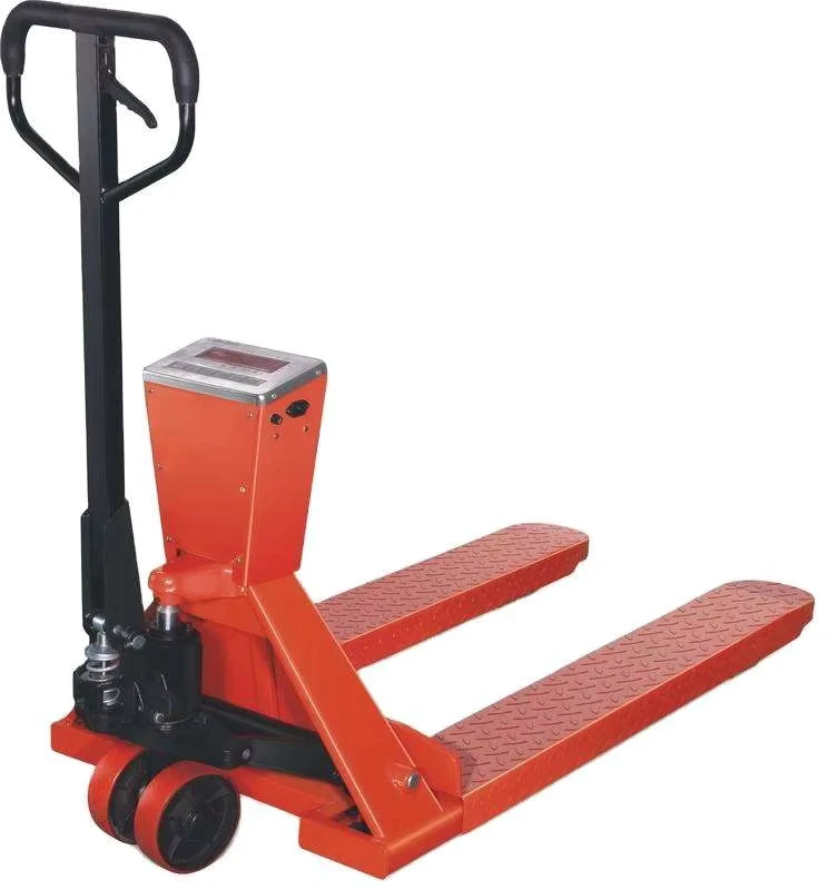 Factory Direct Sales Customizable Manual Loading Pallet Truck 1-2.5t Scale Pallet Truck