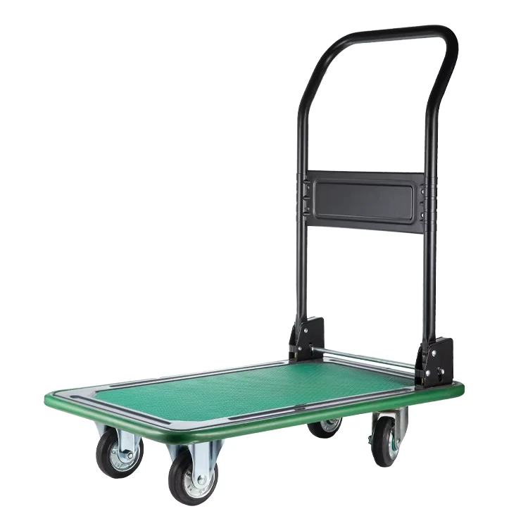 Factory Direct Sales New Product Silent Four Wheels Super Compressive HT 250 Folding Trolley Cart