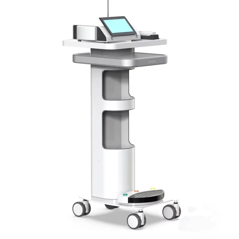 Factory Direct Surgical Dental Trolley Double Storage Ergonomic ABS
