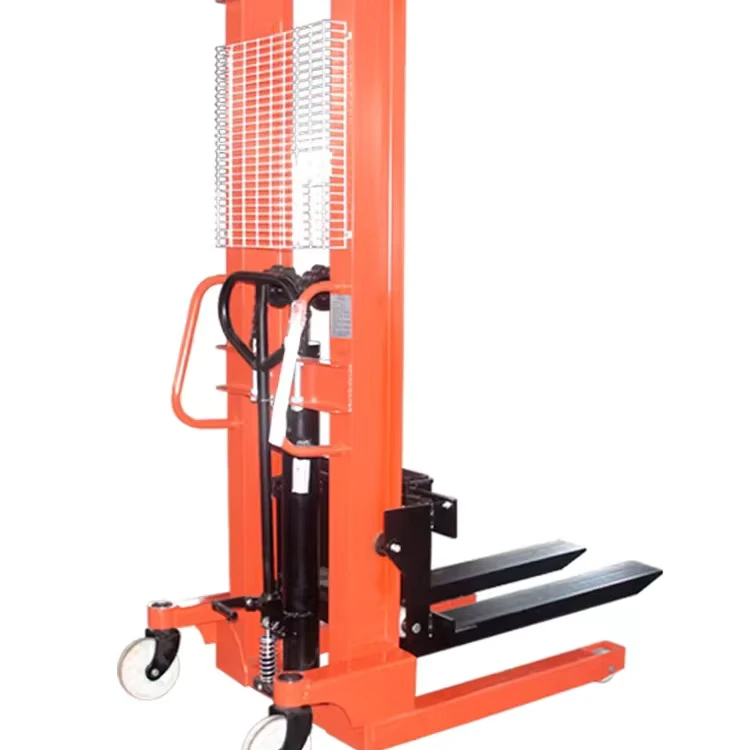 Factory Distribute Manual Pallet Forklift 1ton 2ton 3ton Hand Manual Stacker