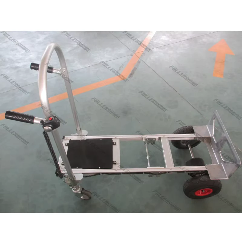 Factory Electric Hand Truck Capacity 600KG Battery Powered Hand Truck Lithium Battery Hand Trolley for Material Moving