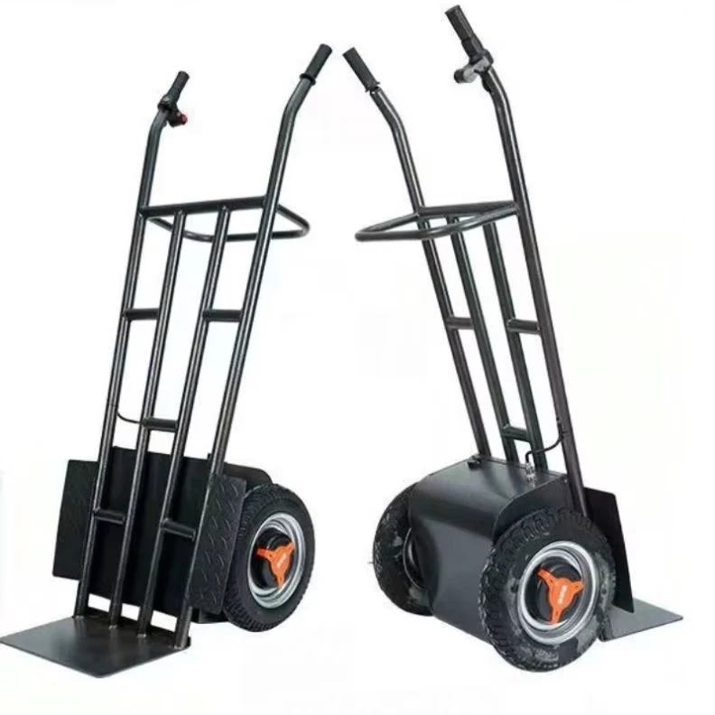 Factory Electric Hand Truck Capacity 600KG Battery Powered Hand Truck Lithium Battery Hand Trolley for Material Moving