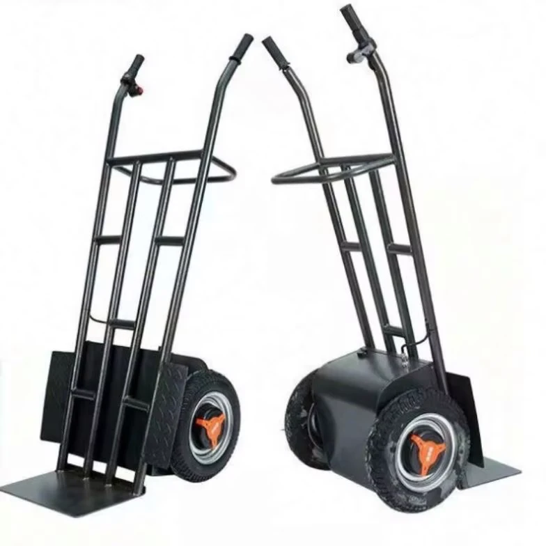 Factory Electric Hand Truck Capacity 600KG Battery Powered Hand Truck Lithium Battery Hand Trolley for Material Moving