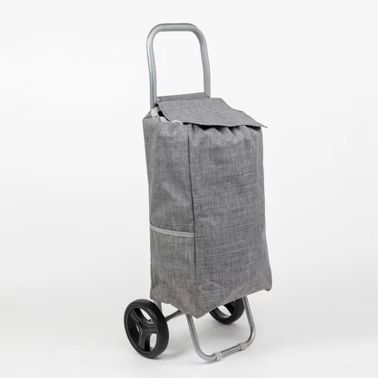 Factory Made Grocery Shopping Trolley Bag With Wheels Camping Travel Eco Friendly Foldable Luggage Cartcustom Shopping Cart