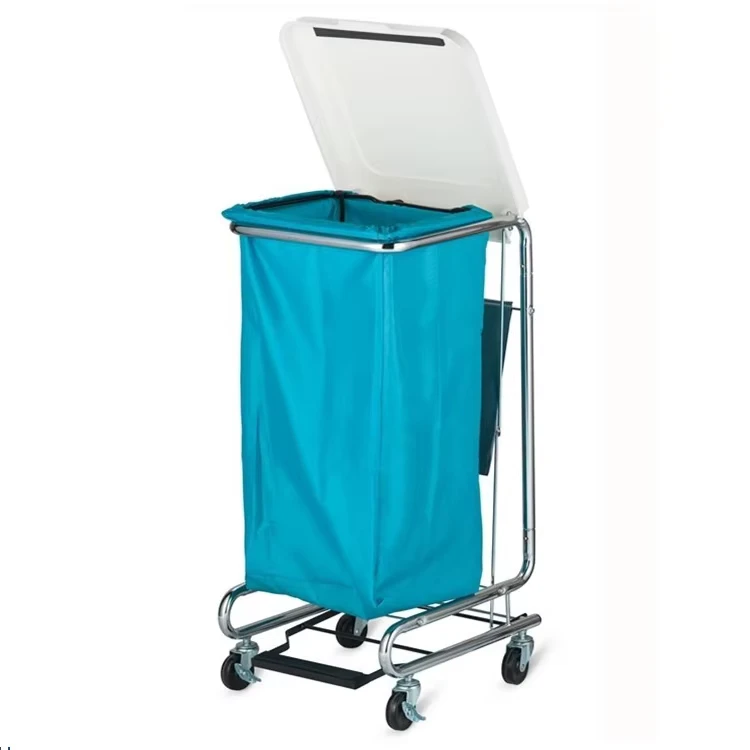 Factory Made Mobile Hospital Linen Trolley