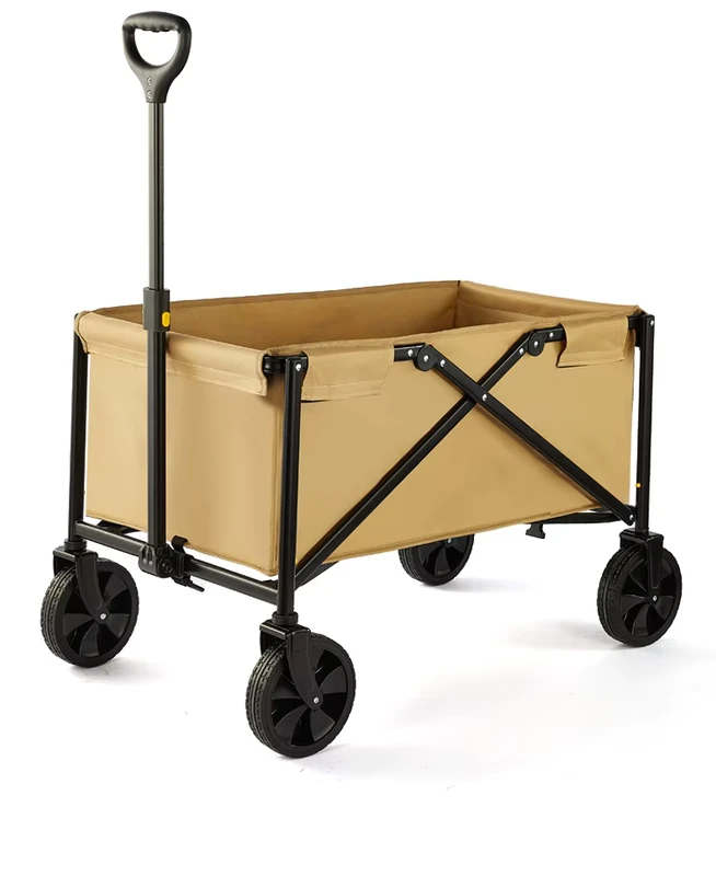 Factory Outdoor Trolley Cart Camper Van Portable Folding Camping Trailer Cart Camper