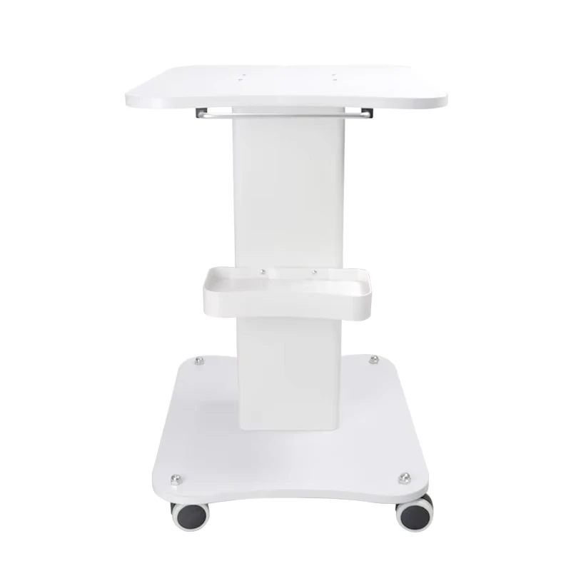Factory Price Beauty Machine Trolley Stand White Beauty Spa Salon Trolley Furniture for Beauty Machine Equipment