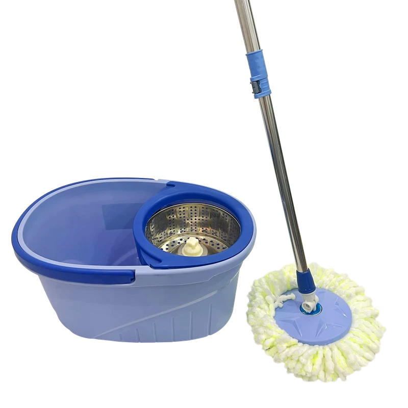 Factory Price Mobile Mops and Bucket Trolley 22L 24L on Casters for Microfiber Loop Mop Kit Trapeadores Con Cubeta YINGJIA