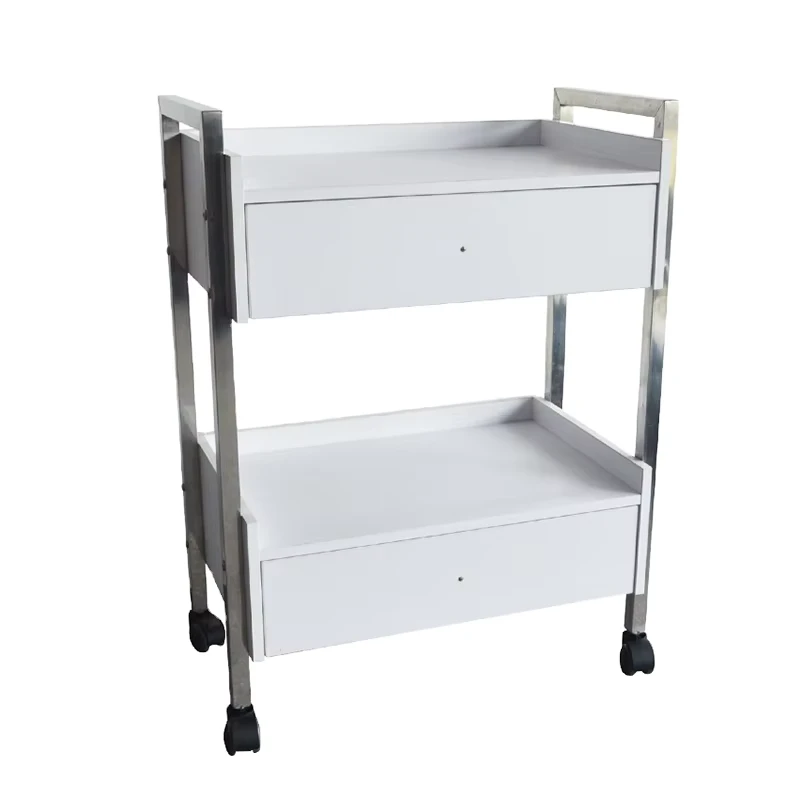 Factory Price OEM ODM Beauty Facial White Hairdressing Spa Hair Salon Trolley