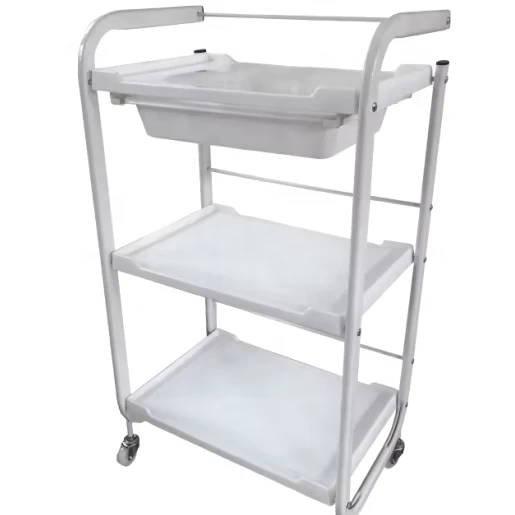 Factory Price Salon Trolley Price Tool Collecting Cart Trolley Salon Spa
