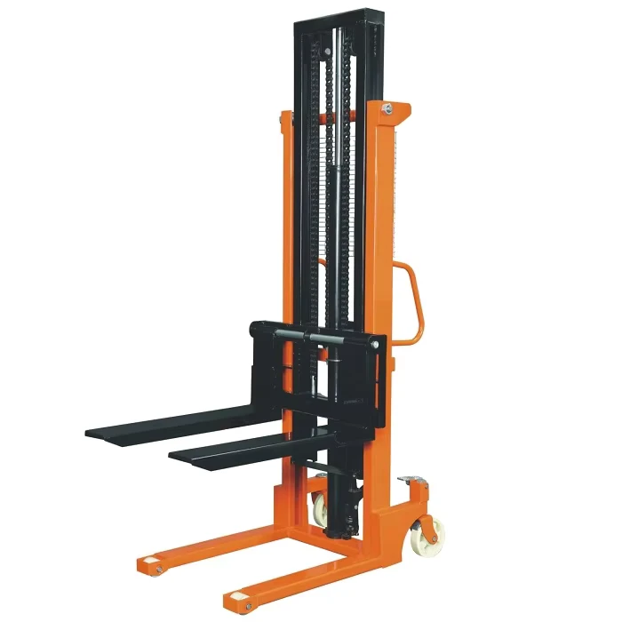 Factory Price Warehouse Equipment Stacker Double Mast Structure Manual Forklift Stackers Machine