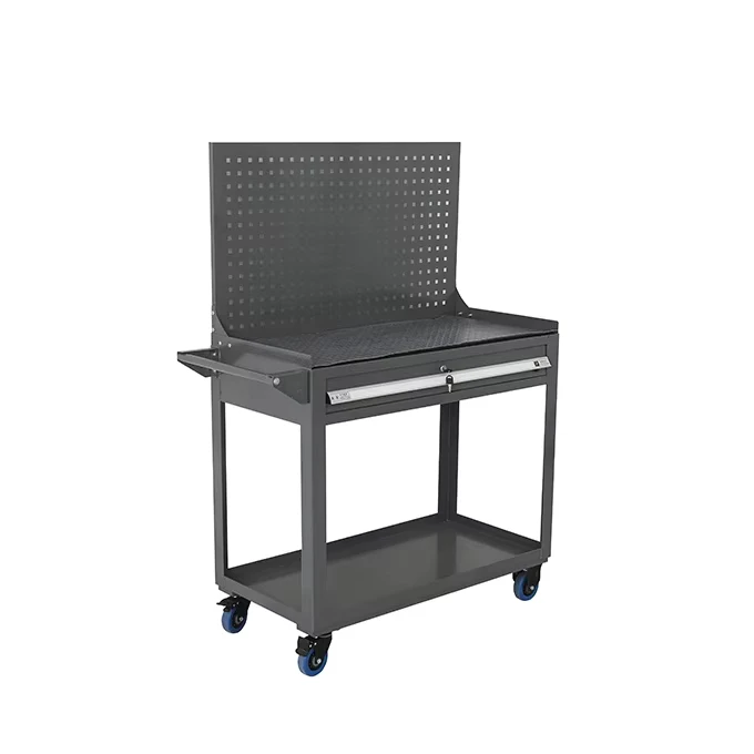 Factory Tool Trolley Utility Storage Cart Mechanic Tool Cart for Home Garage Storage and Workshop
