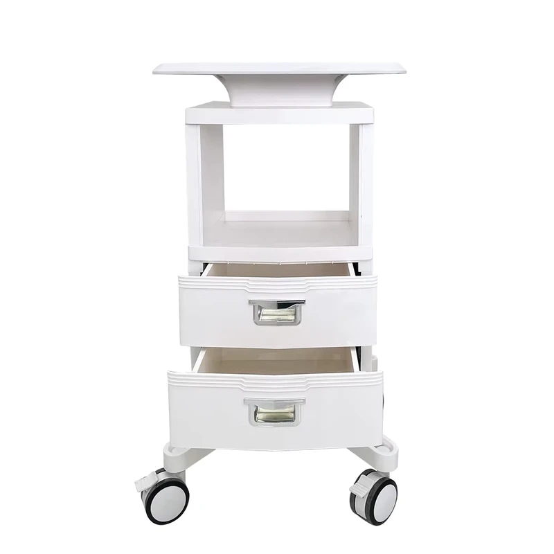 Factory made Portable with Beauty Salon Trolley Esthetician Trolley with Drawers Cosmetic Trolley with Wheels