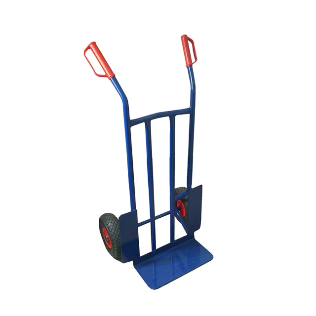 Farming Use Heavy Duty Handle Steel Hand Trolley Sack Truck