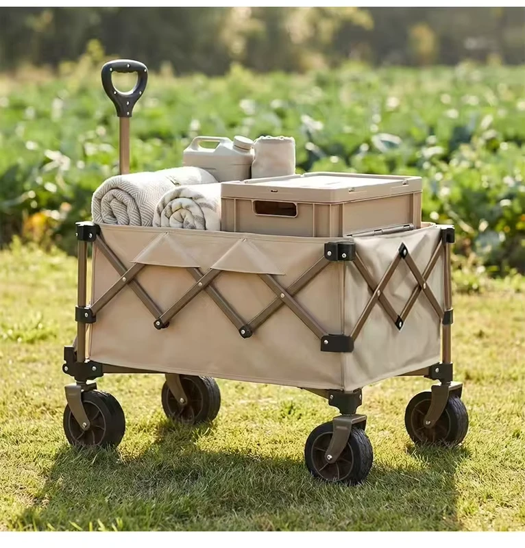 Fashion Design Collapsible Folding Utility Wheel Wagon Outdoor Kids Wagon Stroller Foldable
