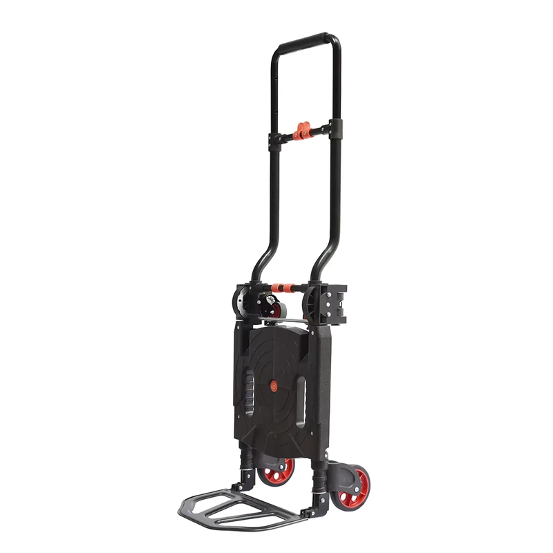 Flywheel Caster Foldable 2 in 1 Hand Truck Trolley 120kg/200kg Load Ramp Glide & Car Trunk Fit
