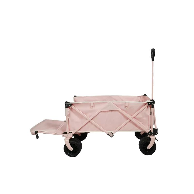 Foldable Camping Cart Outdoor Collpasible Wagon Carrito De Playa Utilitario