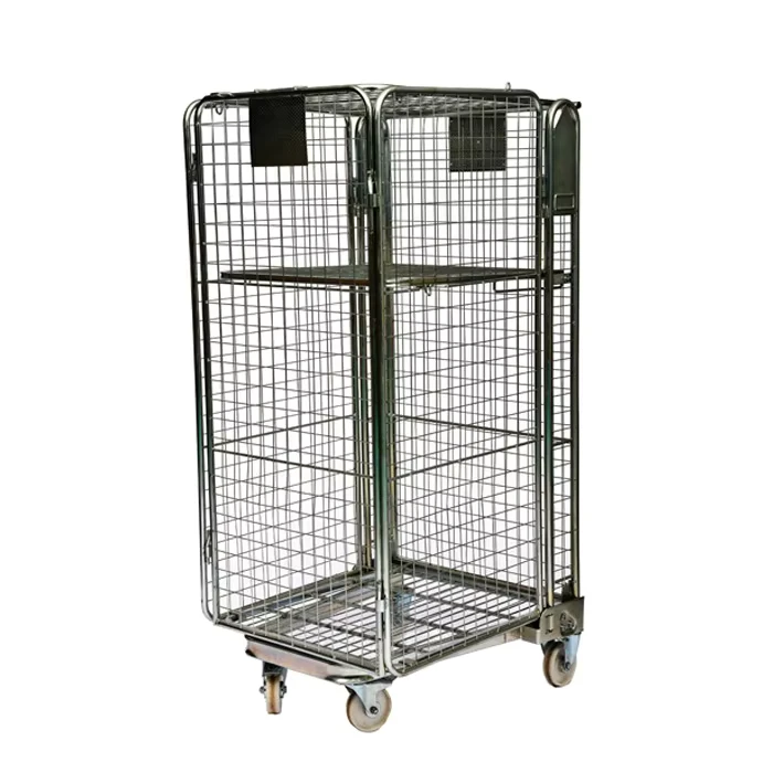 Foldable Detachable Durable Nestable Transport Cargo Roll Cages
