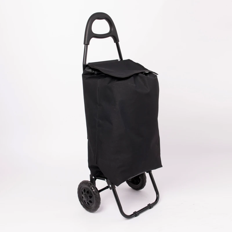 Foldable Elderly Shopping Cart Removable Bag Rolling Personal Handtruck Standard Dolly for Groceries with Wheels