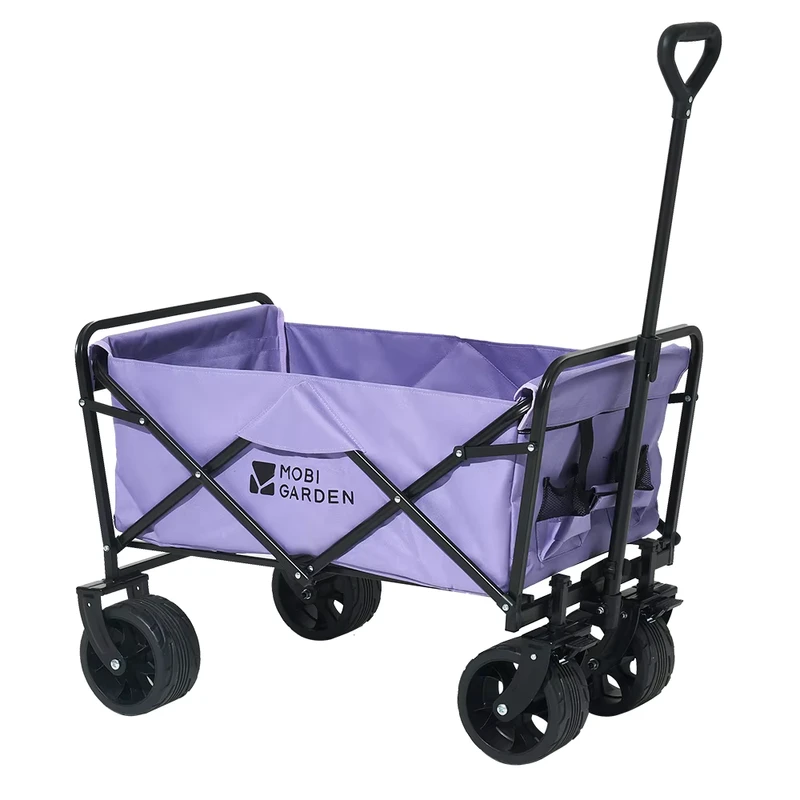 Foldable Four Wheel Portable Wagon for Camping Vehicles and Camp Carts