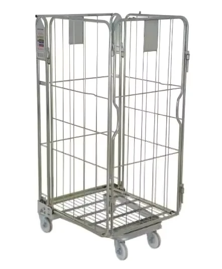 Foldable Hand Trolley Steel Material Folding Hand Trolley Hand Cart Trolley Logistics Equipment