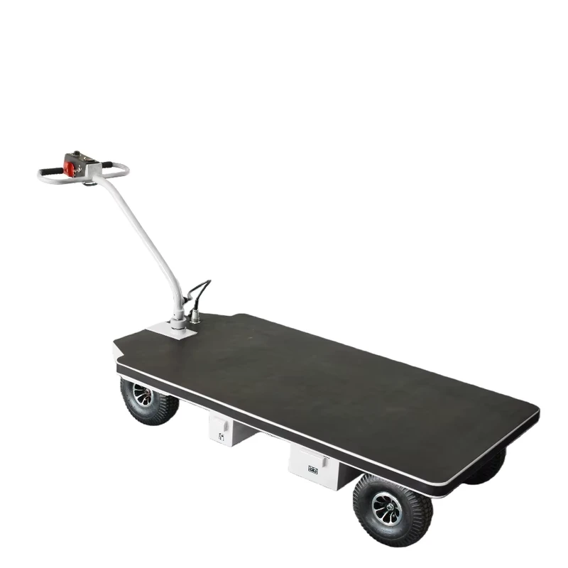 Foldable Heavy Duty Electric Hand Truck 350mm Low Platform Height 1000KG Capacity CE Certified Industrial Warehouse Storage