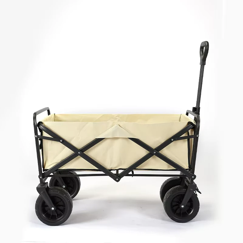 Foldable Kids Wagon Four wheel 8 wide Outdoor Utility Camping Wagon