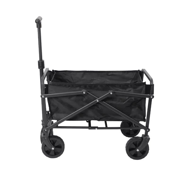 Foldable Lightweight Camping Cart Outdoor Picnic & Stall Trolley Small 65×43.5×37.5cm