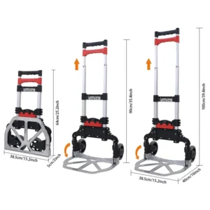 Foldable Shopping Trolley Luggage Handcart